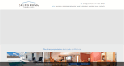 Desktop Screenshot of grupo-roma.com